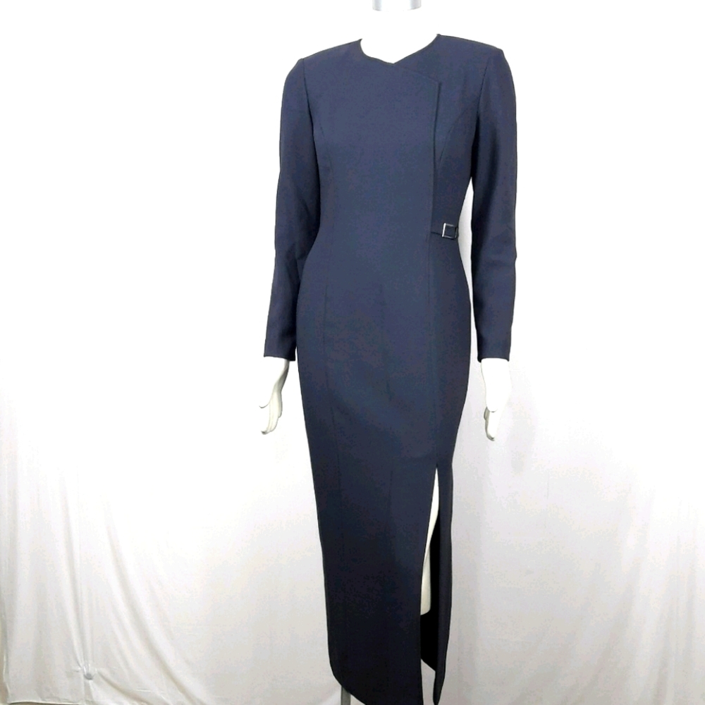 Maggy London Slit Front Maxi Dress